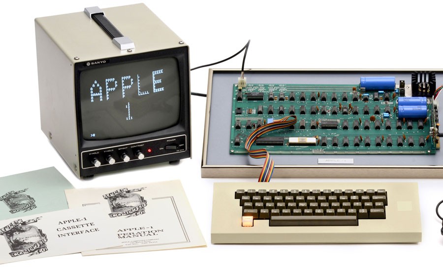 Rare Apple-1 Computer Sold At Auction For $130,000 - The Gazette Review