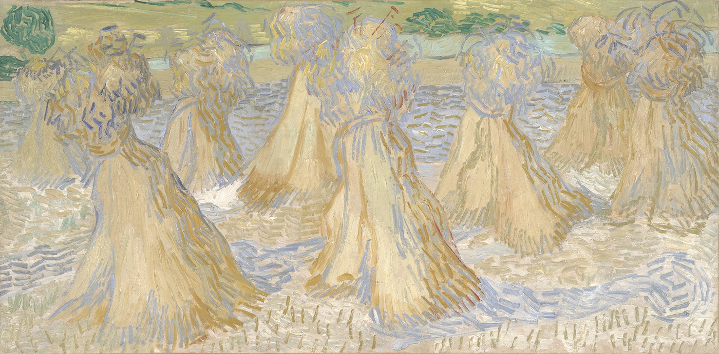 Vincent Van Gogh, "Sheaves of Wheat".