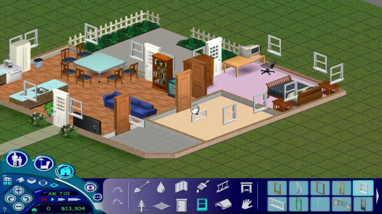 The Sims 1- House Build #2 - YouTube