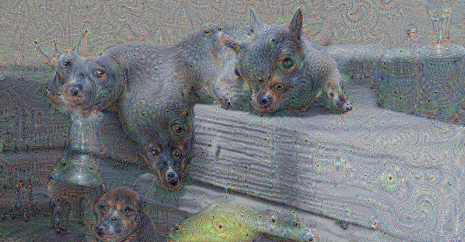 Art generated by an artificial neural net
