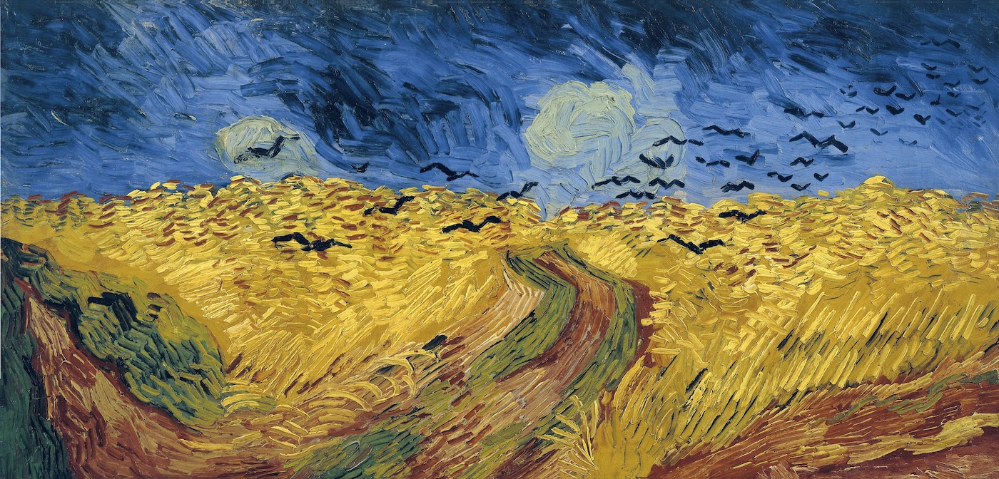 Vincent Van Gogh, "Wheatfield with Crows".