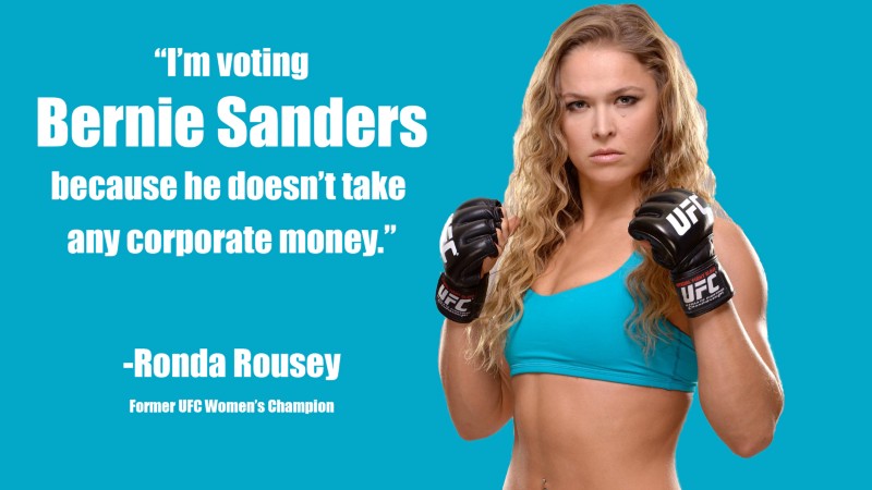 rousey bernie