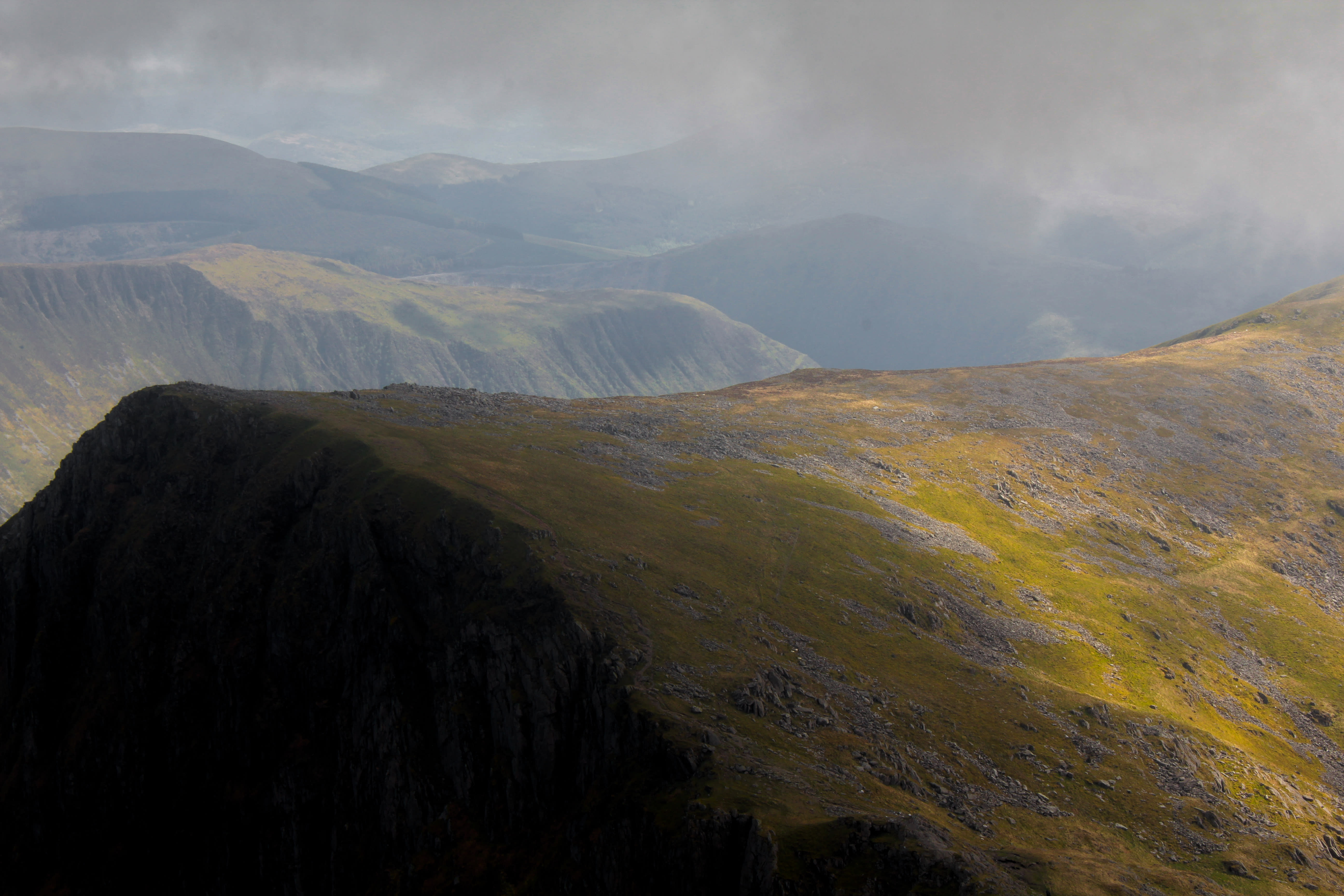 Somewhere on the Snowdon Horseshoe, Wales. (CC-BY-SA 4.0)