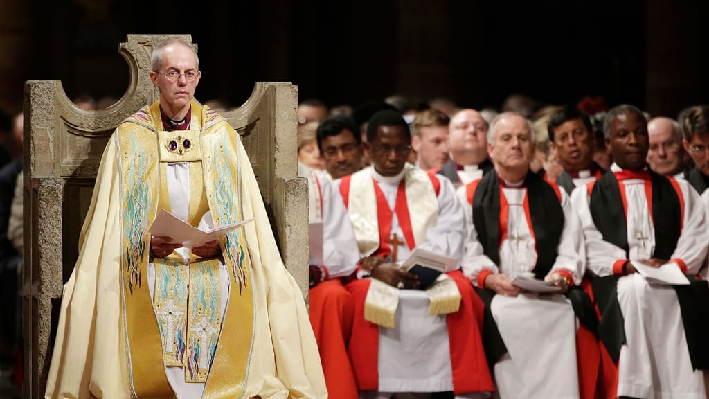 Archbishop Justin Welby enthroned in Canterbury – Channel 4 News