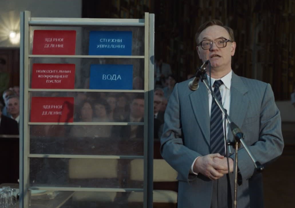 Chernobyl Legasov Trial Scene