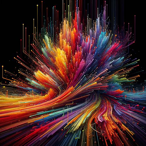 A colorful explosion of lines

AI-generated content may be incorrect.