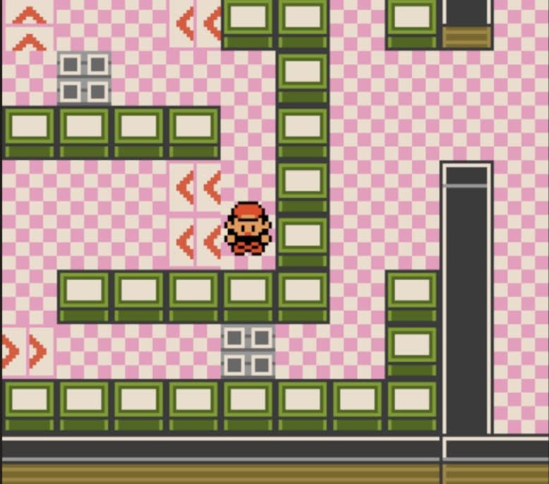 Claude in the infamous Team Rocket Hideout Hell.