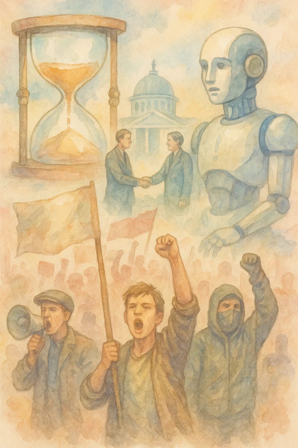 Interpretation of the themes by Sora (OpenAI).