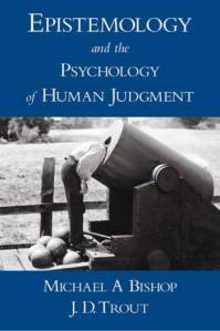 Cover of Epistemology and Human Judgment