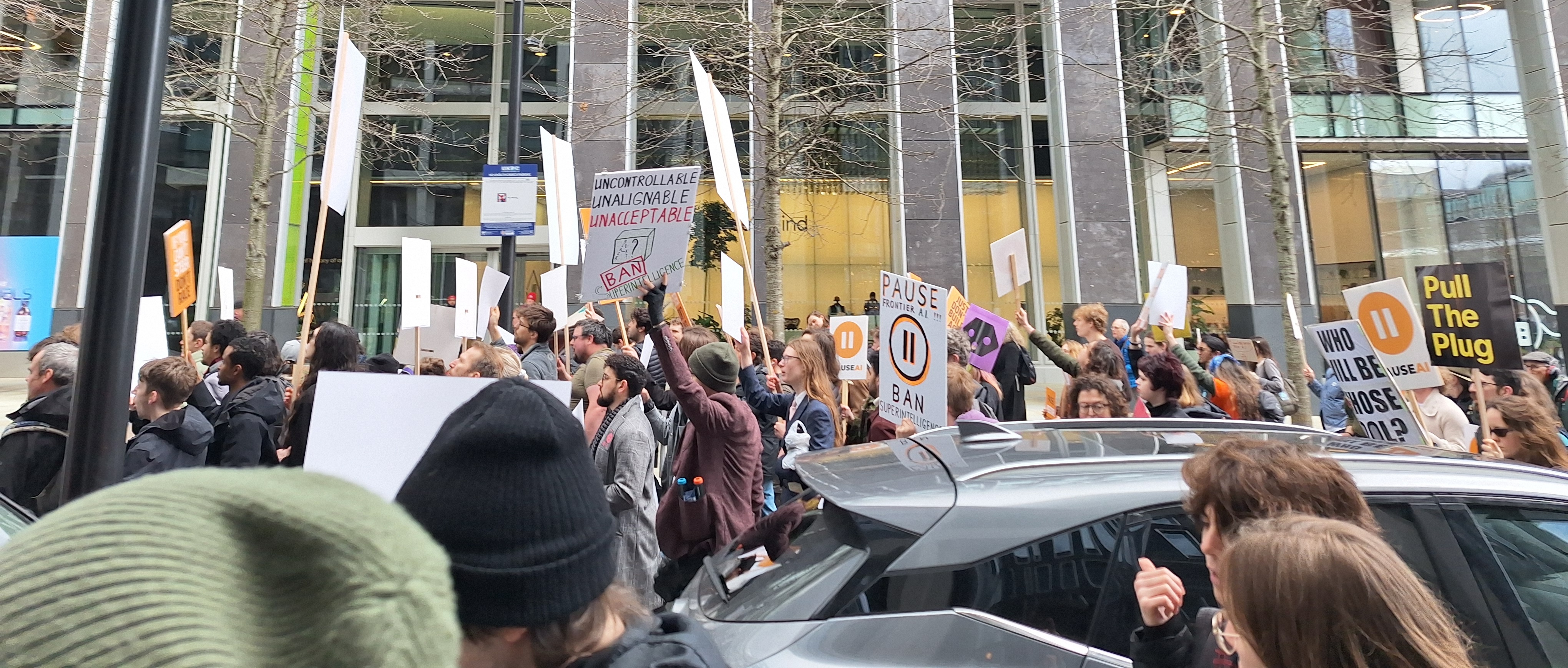March for AI Safety Street