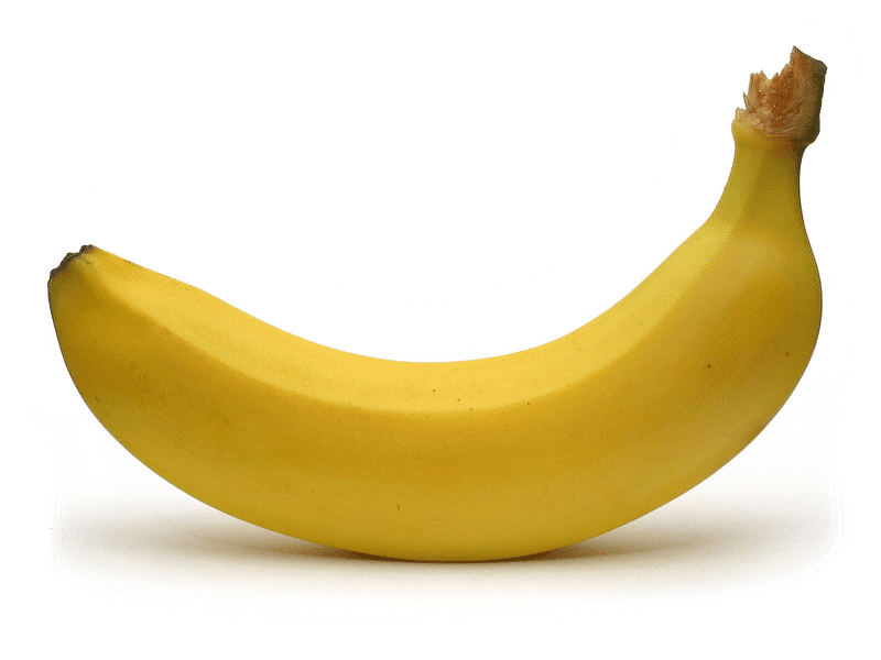 A picture of a banana.