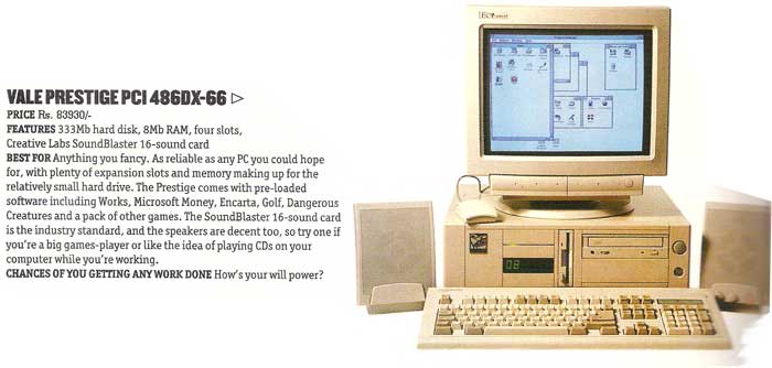 1996 Desktop, Top of the Line