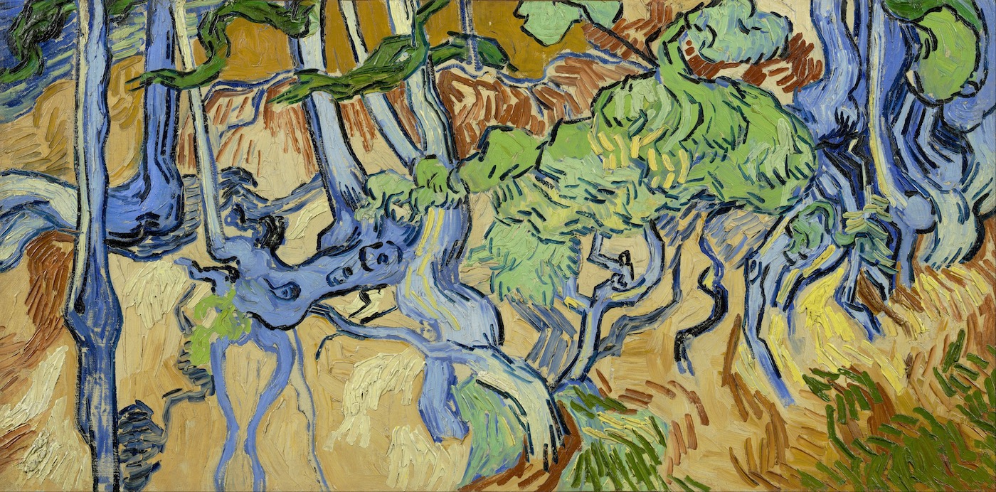 Vincent Van Gogh, "Tree Roots".