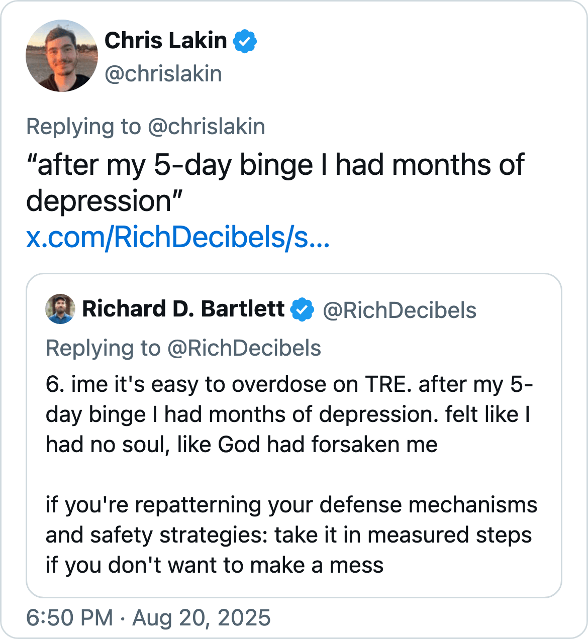 Tweet by @chrislakin