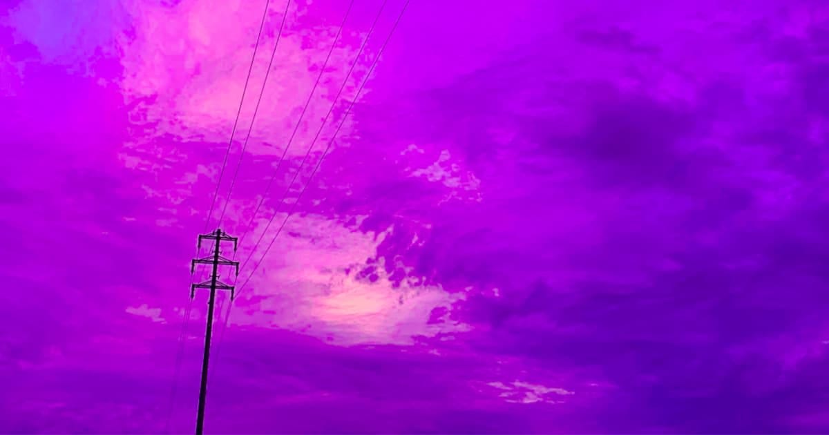 The Sky Turned Electric Purple Just Hours Before Typhoon Hagibis Hit Japan  | Search by Muzli | Search by Muzli