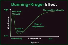 Image result for valley of despair graph