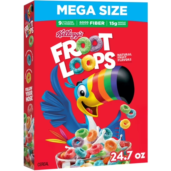 Froot Loops box