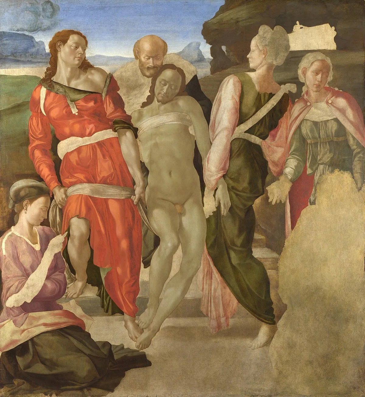 Entombment_Michelangelo
