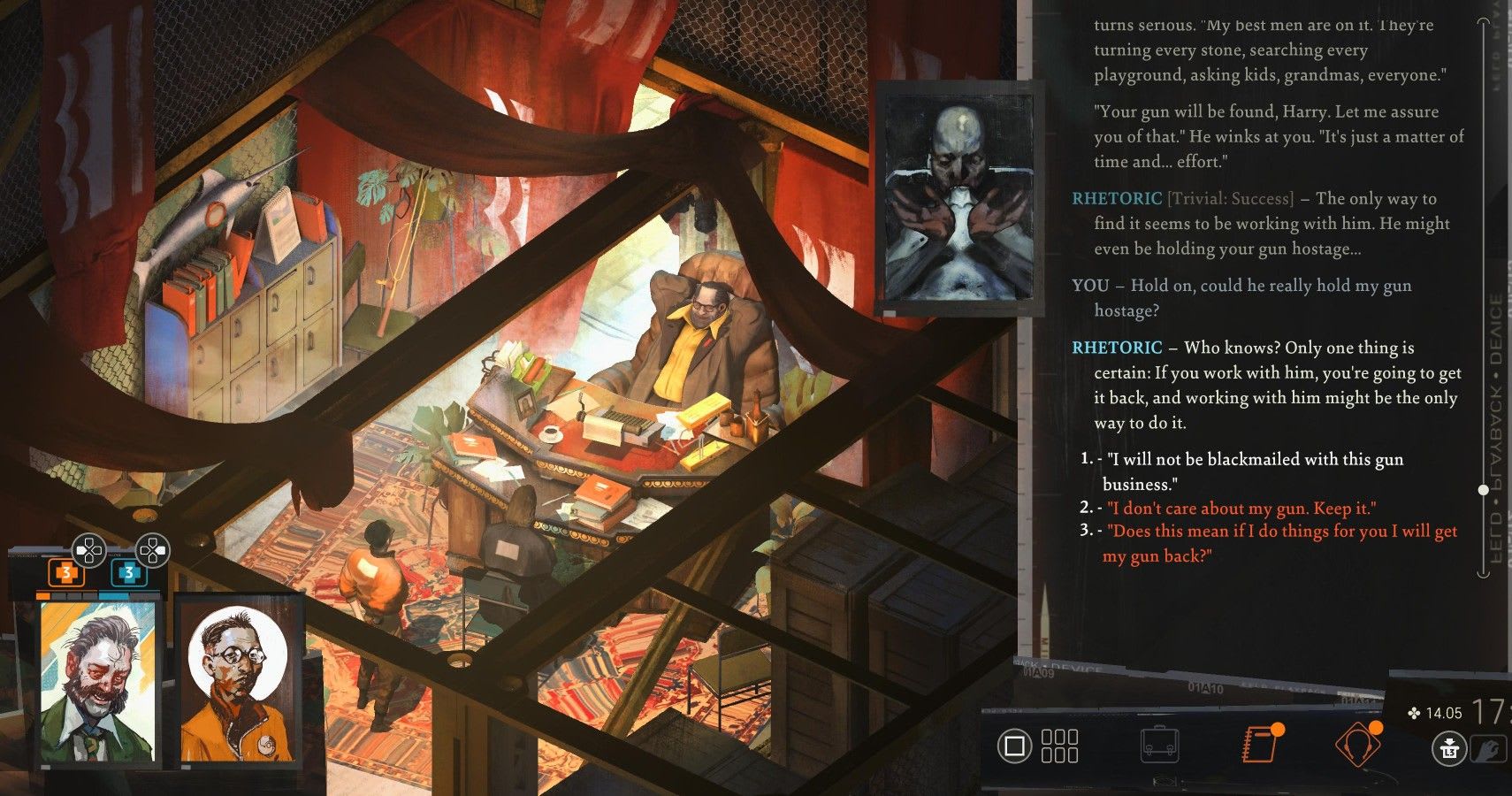 Disco Elysium: The Final Cut Switch Impressions - Port Investigations